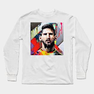 Billboard  with  Messi Long Sleeve T-Shirt